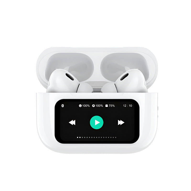 A9 Pro High Quality  Wireless AirPods With Smart Touch Screen