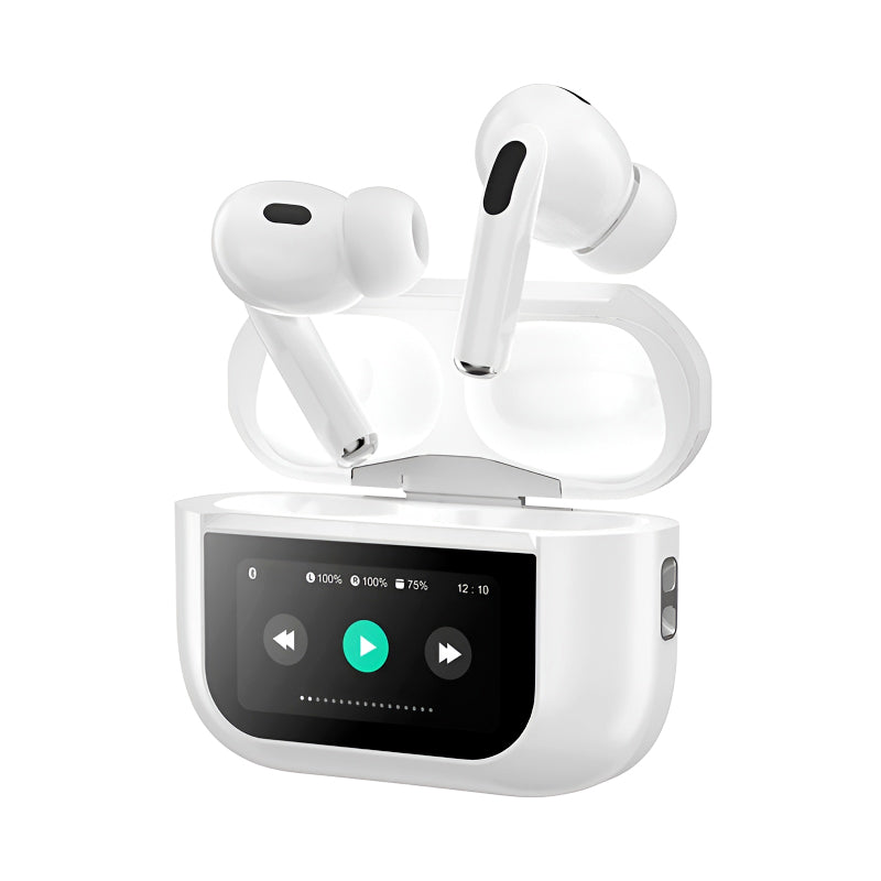 A9 Pro High Quality  Wireless AirPods With Smart Touch Screen