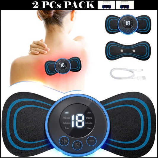 Pack of 2 Mini Electric Massage Sticks