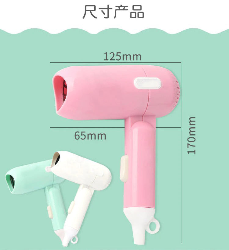 1400W Mini Hair Dryer Foldable